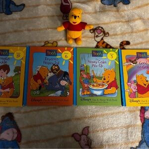 Disney Winnie the Pooh Plush with Storybook Collection
